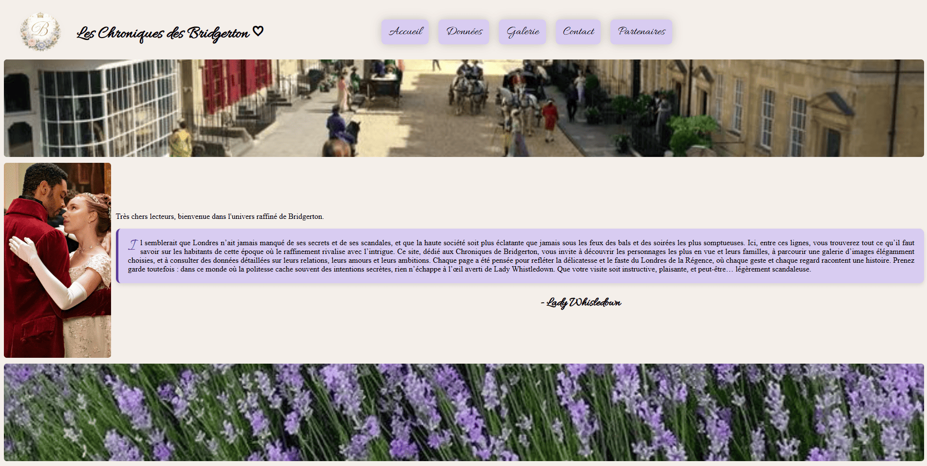 Aperçu du site partenaire 3